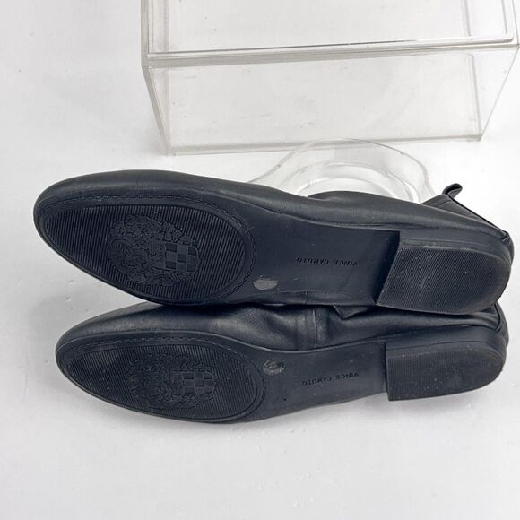 Vince Camuto Ballet Flats Shoes Womens Size 7.5 Black Slip On Comfort - Picture 6 of 12